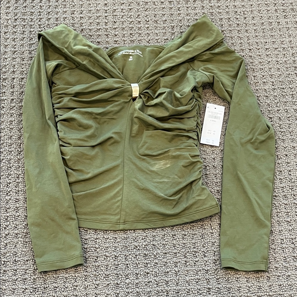 Off-The-Shoulder Hardware Top